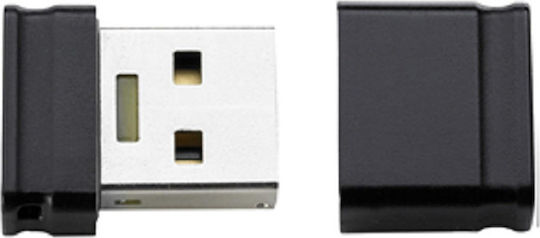 Intenso Mini Mobile Line 16GB USB 2.0 Stick με σύνδεση USB-A & micro USB-B Ασημί