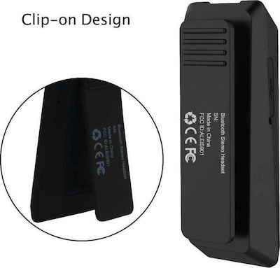 IS901 In-ear Bluetooth Handsfree Ακουστικά Μαύρα