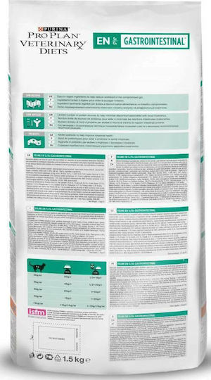 Pro Plan Veterinary Diets Gastrointestinal Dry Food Gluten Free for Adult Cats with Sensitive Gastrointestinal with Chicken 1.5kg