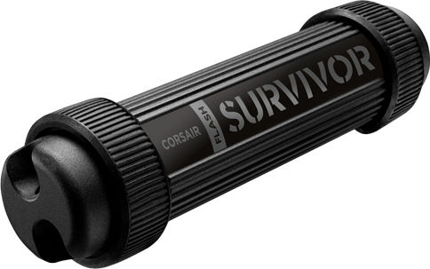 Corsair Flash Survivor Stealth 256GB USB 3.0 Stick Black