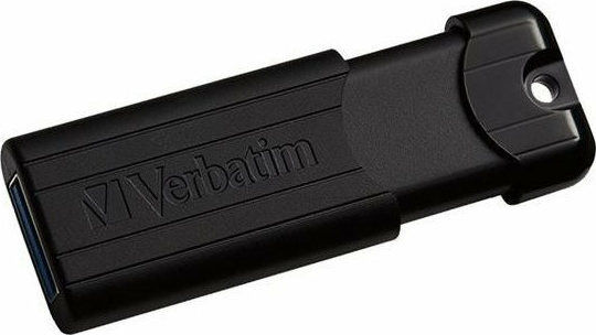 Verbatim PinStripe 64GB USB 3.0 Stick Schwarz