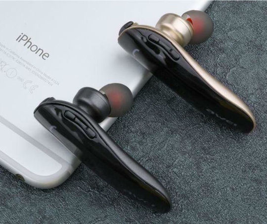 Awei N1 In-ear Bluetooth Handsfree Ακουστικό Γκρι