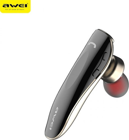 Awei N1 In-ear Bluetooth Handsfree Ακουστικό Γκρι