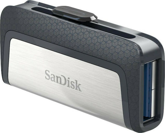 Sandisk Ultra Dual Drive 64GB USB 3.1 Stick with connection USB-A & USB-C White
