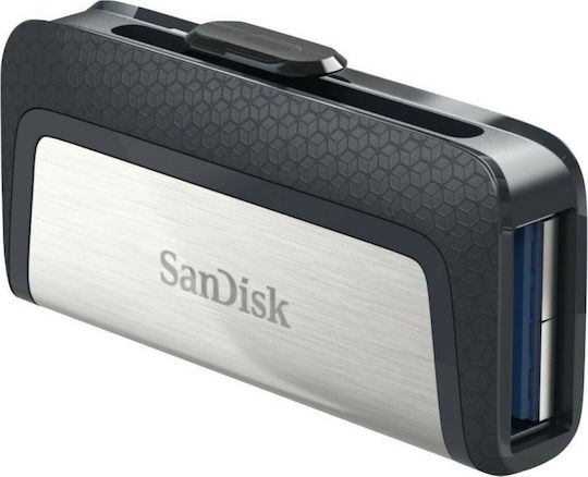 Sandisk Ultra Dual Drive 32GB USB 3.1 Стик с връзка USB-A & USB-C Бял