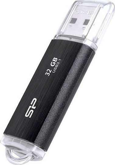 Silicon Power Blaze B02 32GB USB 3.1 Stick Negru
