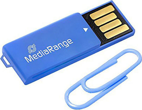 MediaRange 8GB USB 2.0 Stick Μπλε