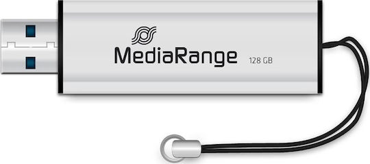 MediaRange 128GB USB 3.0 Stick Λευκό