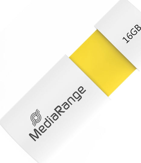 MediaRange 16GB USB 2.0 Stick Gelb