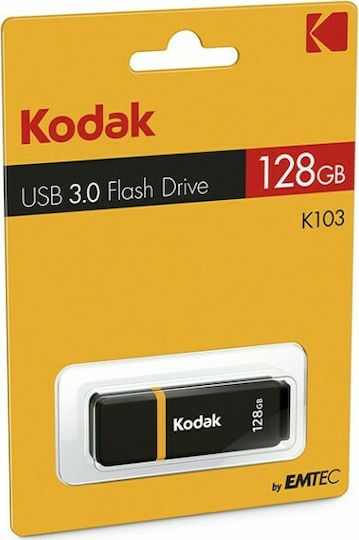 Kodak K103 128GB USB 3.0 Stick Μαύρο