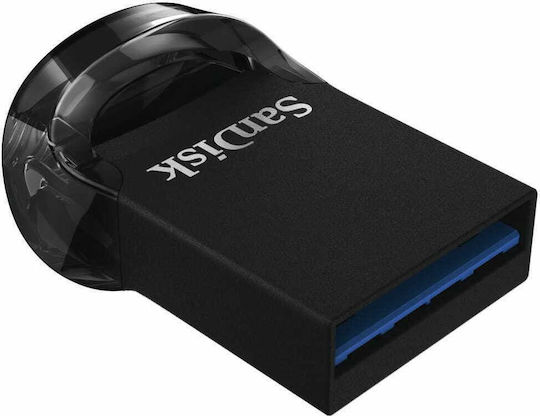 Sandisk Ultra Fit 256GB USB 3.1 Stick Black