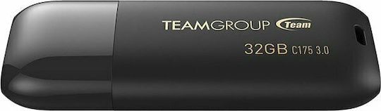 TeamGroup C175 32GB USB 3.0 Stick Μαύρο