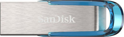 Sandisk Ultra Flair 64GB USB 3.0 Stick Μπλε