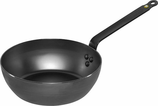 De Buyer Mineral B Country Wok din Oțel Carbon De Buyer Mineral B Country Wok din Oțel Carbon