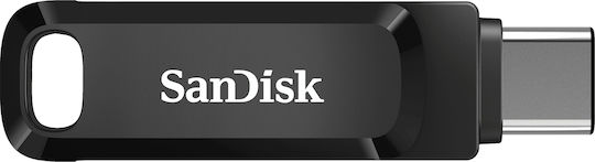 Sandisk Ultra Dual Drive Go 512GB USB 3.1 Stick with connection USB-A & USB-C Black