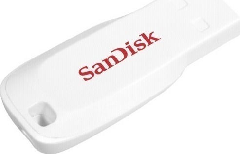 Sandisk Cruzer Blade 16GB USB 2.0 Stick White