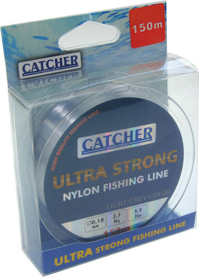 Catcher Πετονιά Ψαρέματος Γκρι 150m / 0.40mm / 11kg