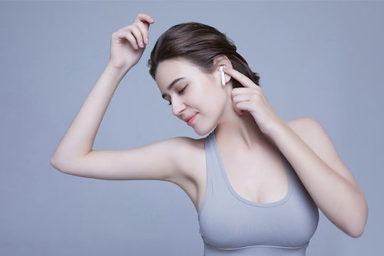 Xiaomi Mi True Wireless Earphones In-ear Bluetooth Handsfree cu Rezistență la Transpirație și Carcasă de Încărcare Alb