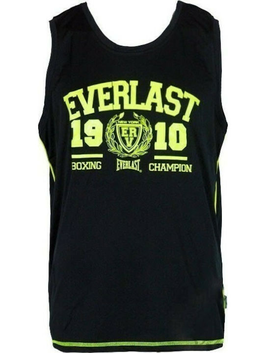 Everlast EVR0878 Мъжка Блуза с Къс Ръкав Черно