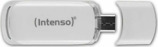 Intenso Flash Line 32GB USB 3.1 Stick με σύνδεση USB-C Λευκό