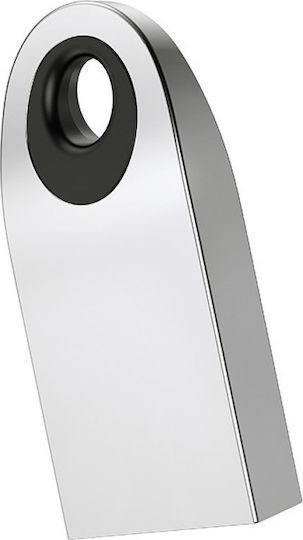 Hoco UD9 Insightful 8GB USB 2.0 Stick Ασημί