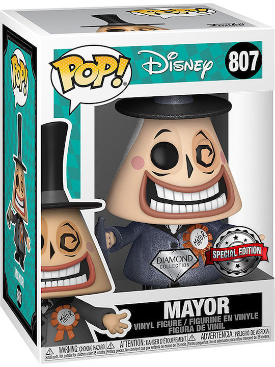 Funko Pop! Disney: Nightmare Before Christmas - Mayor Diamond Collection (Special Edition) 807 Special Edition