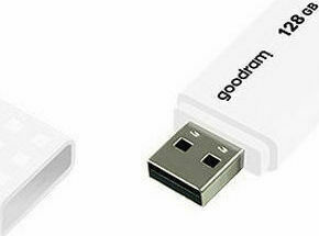 GoodRAM UME2 128GB USB 2.0 Stick Λευκό