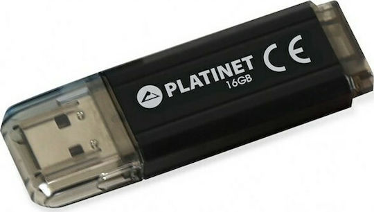 Platinet V-Depo 16GB USB 2.0 Стик Черен