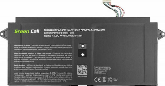 Green Cell Compatible Battery for Acer Aspire with 4650mAh (AC58)