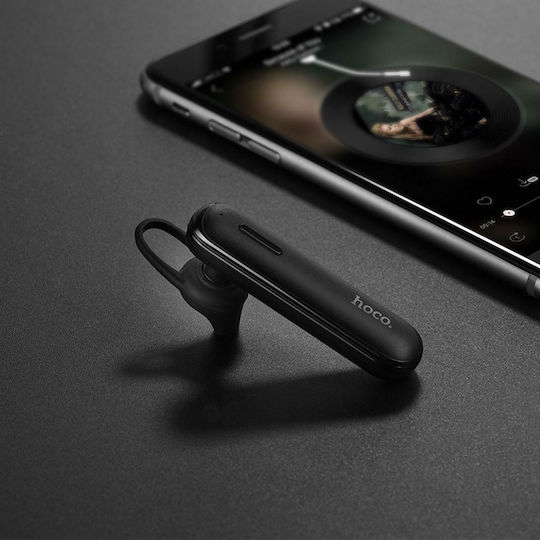 Hoco E36 Earbud Bluetooth Handsfree Ακουστικό Μαύρο