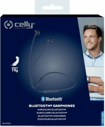 Air In-ear Bluetooth Handsfree Ακουστικά Μπλε
