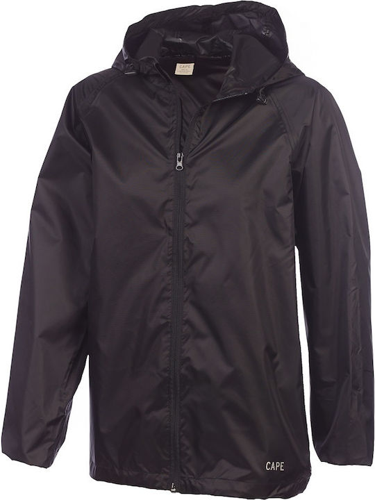 Athletic Jacket Waterproof Black