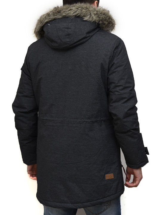 -TT610 Winter Jacket Parka Black
