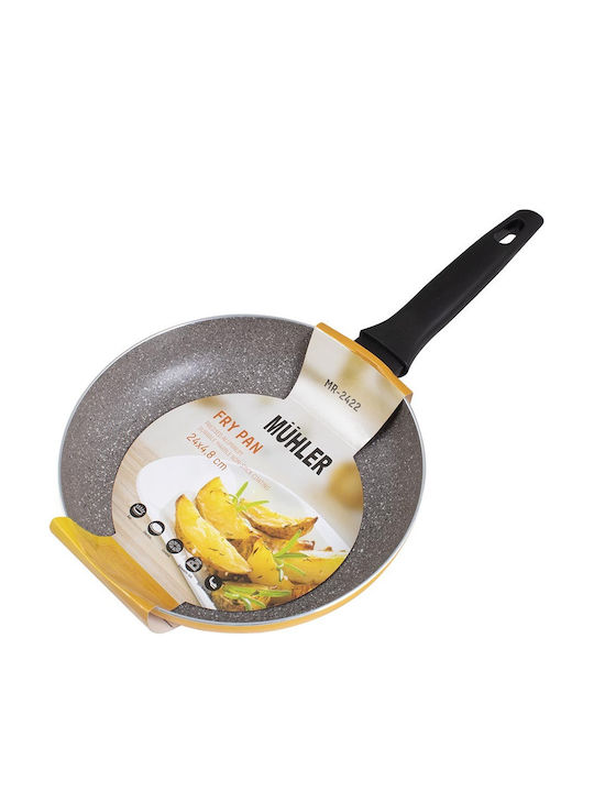 Muhler Ida Aluminum Pan with Stone Coating 24cm
