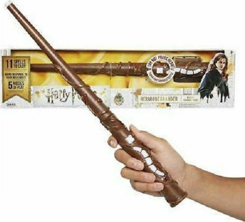 Jakks Pacific Harry Potter: Hermione Granger Hermione Granger's Wand με Φως και Ήχο Ραβδί Ρέπλικα μήκους 40εκ. σε Κλίμακα 1:1