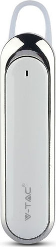 V-TAC VT-6800 Earbud Bluetooth хендсфри Слушалка Сребрист