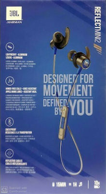 Reflect Mini 2 In-ear Bluetooth Handsfree Ακουστικά με Αντοχή στον Ιδρώτα Μπλε
