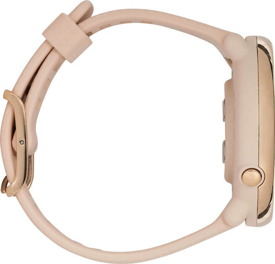Polar Ignite Oțel inoxidabil 43mm Rezistent la apă Smartwatch (Pink TPU)