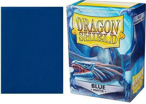 Dragon Shield Game Accessory Dragon Shield Blue Matte Protective Card Sleeves 100τμχ