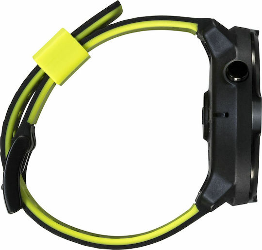Suunto 7 50мм Водоустойчив Смарт часовник с Пулсомер (Black Lime)