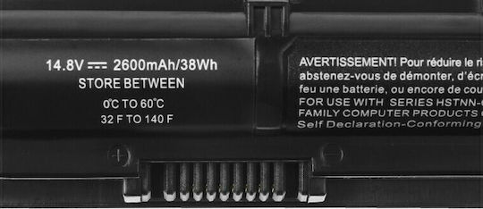 Green Cell Compatible Battery for HP ProBook 450 G3/455 G3/470 G3 with 2600mAh