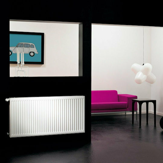 Purmo Compact Σώμα Καλοριφέρ Πάνελ Εξωτερικού Βρόγχου Μονόστηλο 11/600/600 662kcal/h