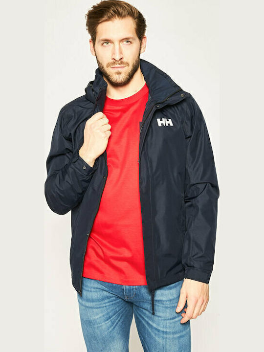 Dubliner Winter Jacket Waterproof Navy Blue