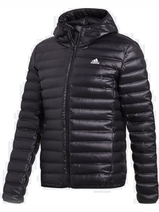 Varilite Winter Jacket Puffer Windproof Black Velvet-Black Metal