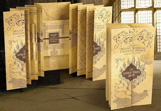 The Noble Collection Harry Potter: Marauder's Map Ρέπλικα μήκους 183εκ. σε Κλίμακα 1:1