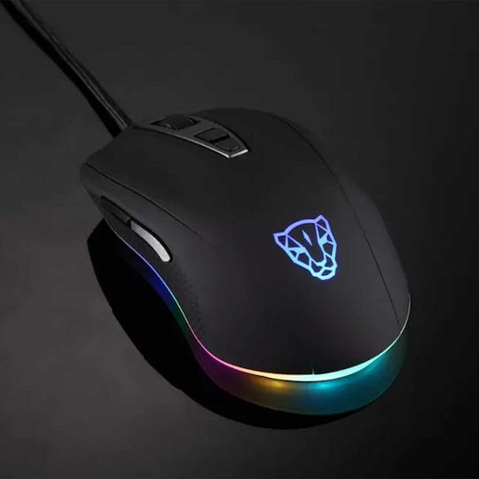 Motospeed V60 RGB Gaming Ποντίκι 5000 DPI Μαύρο