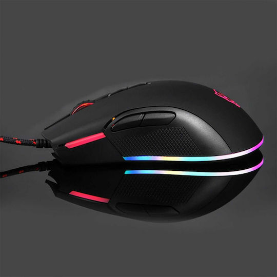 Motospeed V60 RGB Gaming Ποντίκι 5000 DPI Μαύρο