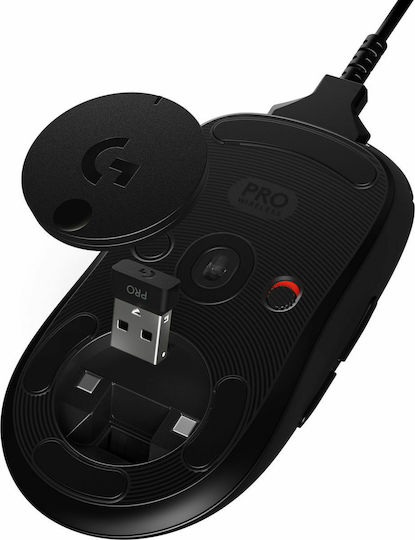 Logitech G Pro Wireless Ασύρματο RGB Gaming Ποντίκι 16000 DPI Μαύρο