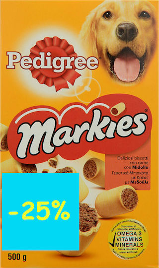 Pedigree Markies Biscuit Dog with Cereals and Meat 500gr