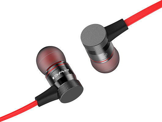 Awei A920BL In ear Bluetooth хендсфри Слушалки с Устойчивост на Пот Червен